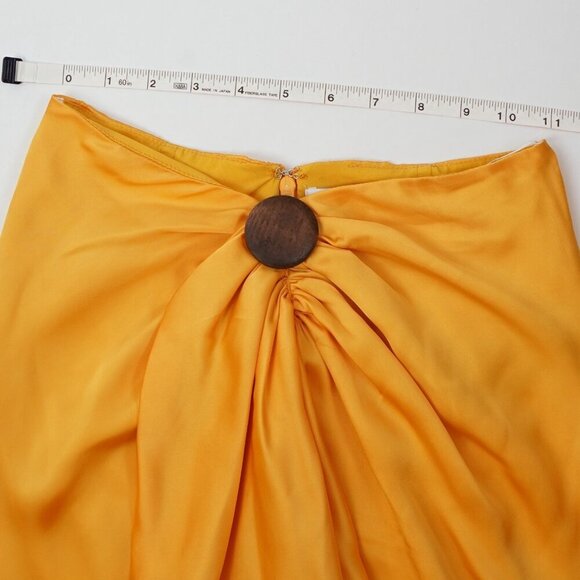 Andrea Iyamah Behati Skirt Marigold Yellow - Size XS - NWT - Picture 4 of 6